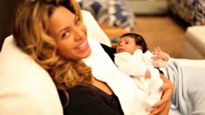 Beyonce and Blue