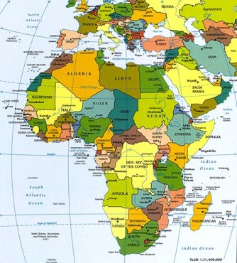 54 african countries 