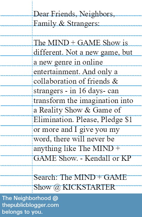The MIND + GAME Show campaign