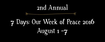 Our Week of Peace 2016
