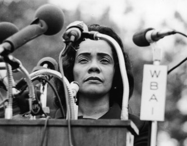 Coretta Scott King Peace Rally