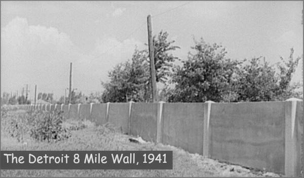 The Detroit 8 Mile Wall